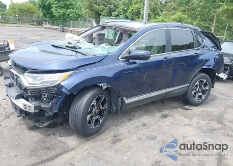 2017 Honda Cr-V Touring из США, поврежденный, VIN 5J6RW1H96HL013757